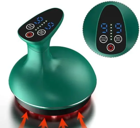 George Bucur Elektrisches Schröpftherapie-Set, Schröpfset für die Massagetherapie