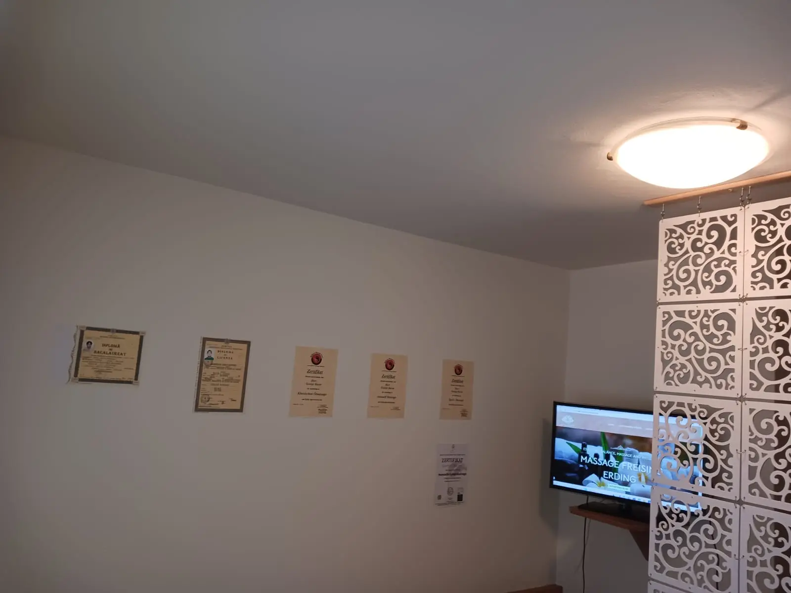 George Bucur Massagestudioraum